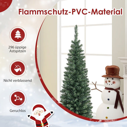 Umělý vánoční stromek 150 cm se 150 LED, zelený