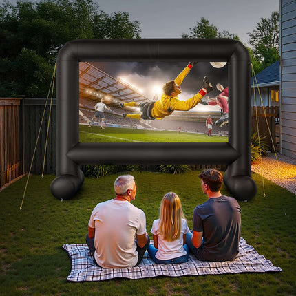 15 Ft Inflatable Movie Screen – 16:9 Washable 600D