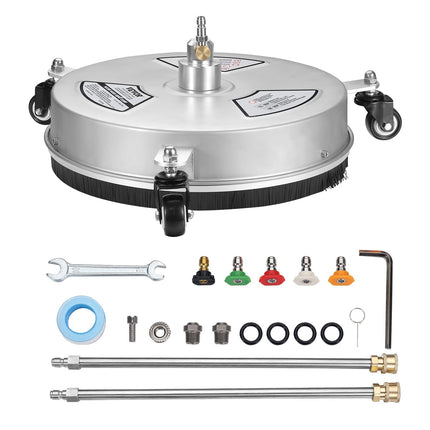 15-Inch Pressure Washer Surface Cleaner, Wheels, 4000 PSI