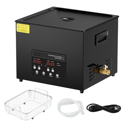 15L Ultrasonic Cleaner – 40kHz, 360W, Heater & Timer