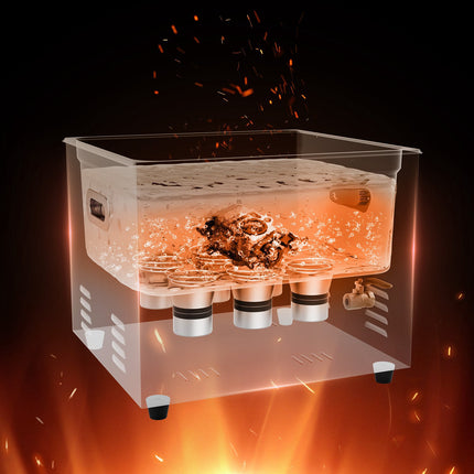15L Ultrasonic Cleaner With Heater, Timer, Basket 360W