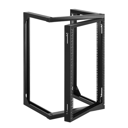 15U Wall Mount Server Rack, 19-Inch, 150 lb Capacity