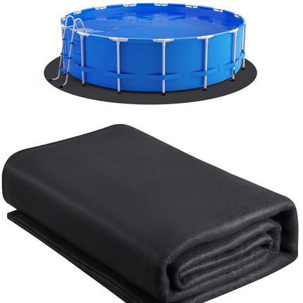 15ft Round Pool Liner Pad – 180g/m² Geotextile Mat