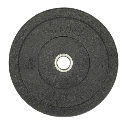 15 kg Black Olympic Bumper Plate
