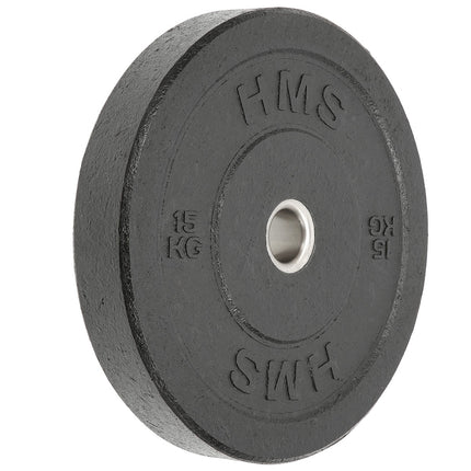 15 kg Black Olympic Bumper Plate