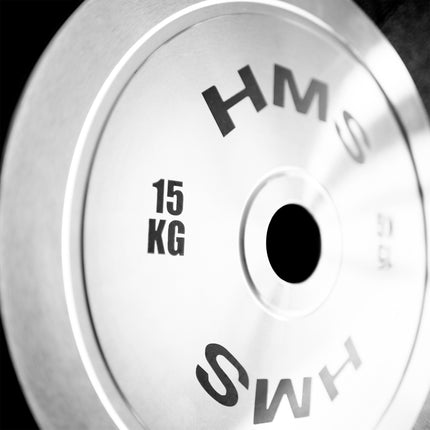 Kalibrovaný ocelový olympijský kotouč 15 kg