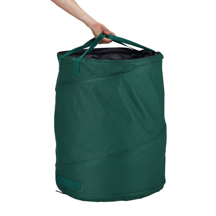 Skládací koše na listí 160 l, sada 3 ks