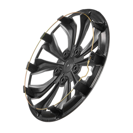 16 Inch Snap-On Hubcaps Set of 4, ABS-PC, Steel Wheels
