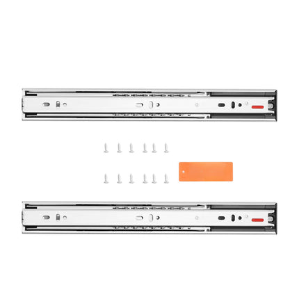 16-Inch Soft-Close Side-Mount Drawer Slides, 10 Pairs, 100 lb