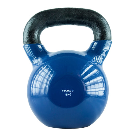 Litinový kettlebell 16 kg – modrý