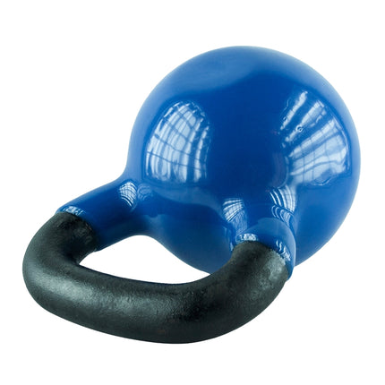 Litinový kettlebell 16 kg – modrý