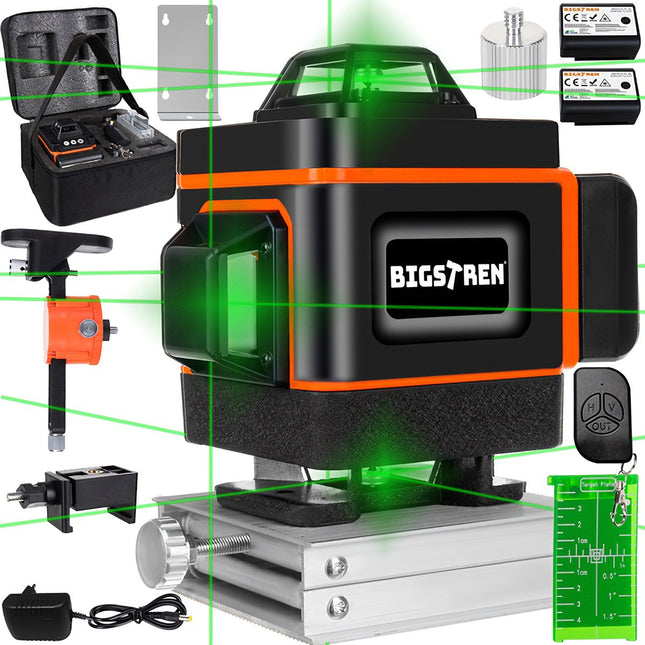 Křížový laser 16 linií, 360 stupňů