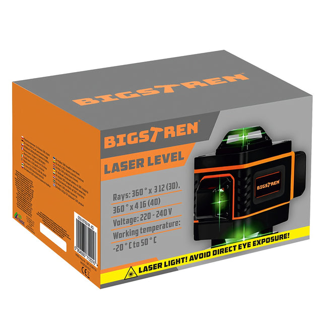Křížový laser 16 linií, 360 stupňů