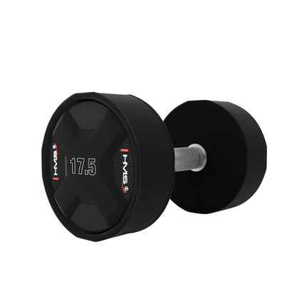 17.5 KG Polyurethane Dumbbell – Durable Fitness Equipment