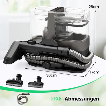 1800W Polsterreiniger mit Dampf & 4 Reinigungsmodi