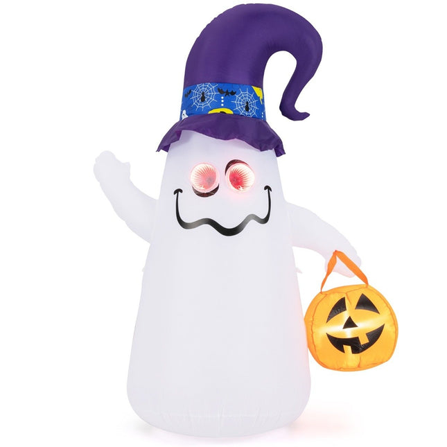 180CM LED Opblaasbare Halloween Spook met Pompoen Buiten Verschrikkelijke Decoratie Spook Halloween Decoratie