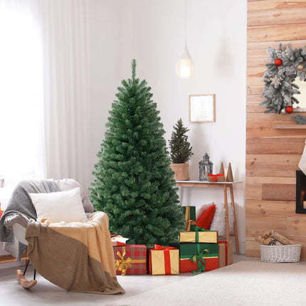 Umělý vánoční stromek 180cm, 200 LED, 568 větviček
