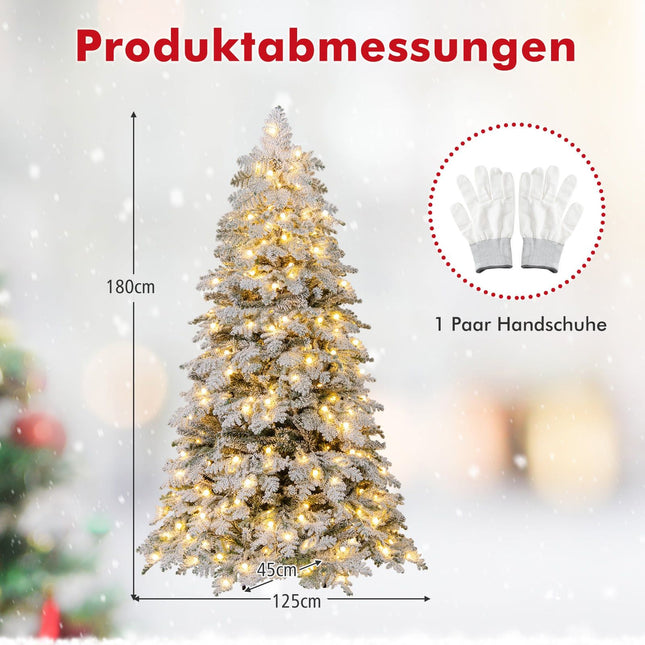 Umělý vánoční stromek 180 cm s LED světly