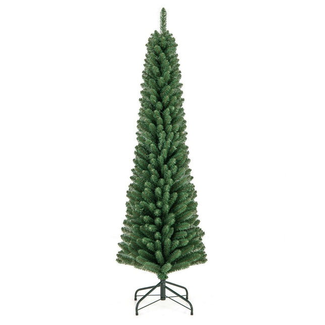180cm potlood kerstboom kunstkerstboom met 392 groene takpunten