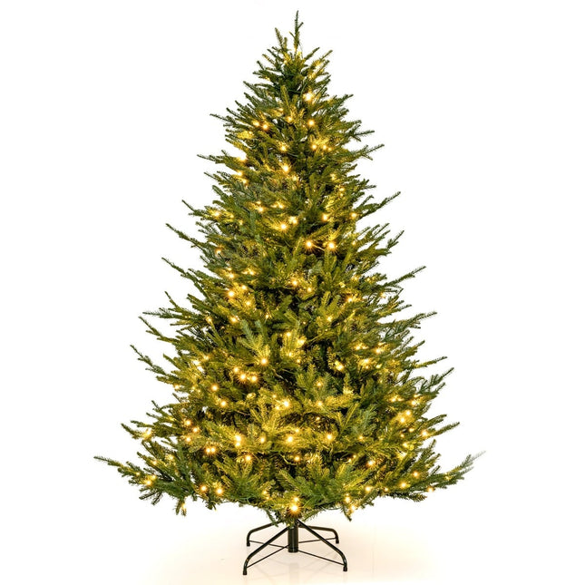 Umělý vánoční stromek 183 cm s 280 LED světly