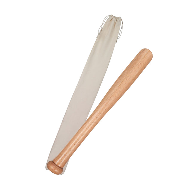 Dřevěná baseballová pálka 18-Inch s jutovým pytlíkem