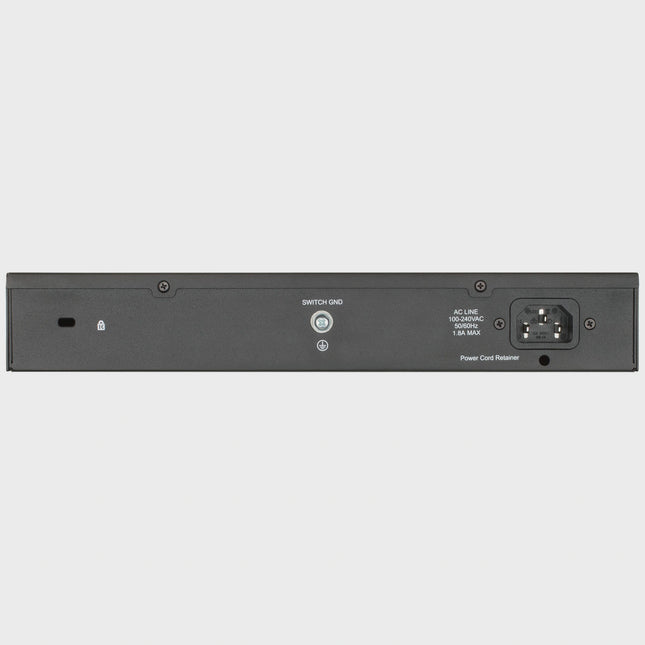 Chytrý gigabitový switch s 18 porty a PoE, rozpočet 130W