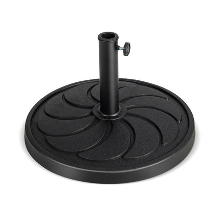 Těžký stojan na slunečník 18 kg, průměr 54 cm, pro tyče φ38/48 mm