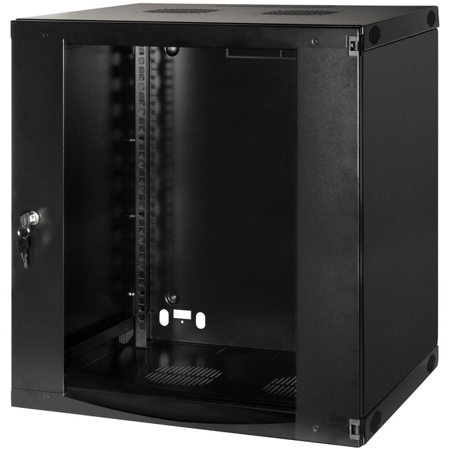 Nástěnný serverový rozvaděč 19" U12 540 x 450 x 595 mm, nesmontovaný, černý