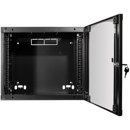 Nástěnný serverový rozvaděč 19" U15 540 x 450 x 725 mm, nesmontovaný, černý