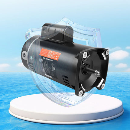 1 HP Pool Pump Motor, 56Y, 115/230V, 3450 RPM CCW