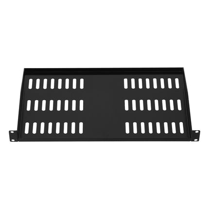 1U Server Rack Shelf 4-Pack, Vented, 10 in Deep