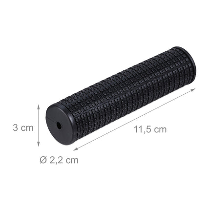 Pár gripů na kolo 22 mm, černá