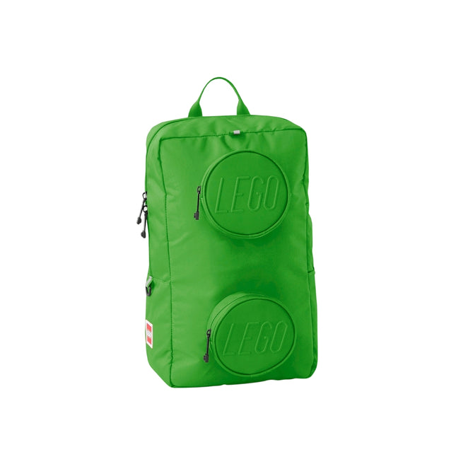 Batoh LEGO kostka 1x2, jasně zelená