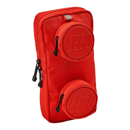 1x2 LEGO Brick Sling Bag, Bright Red Color