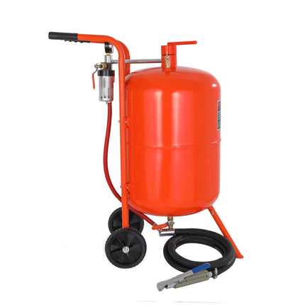 20 Gallon Pressure Sandblaster, 60-110 PSI, 4 Nozzles