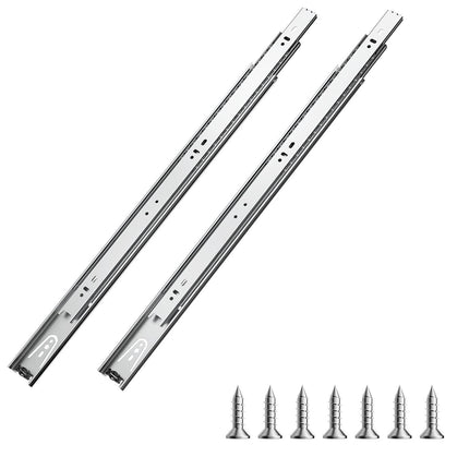 20-Inch Drawer Slides, 10 Pairs, Full Extension, 100 Lb