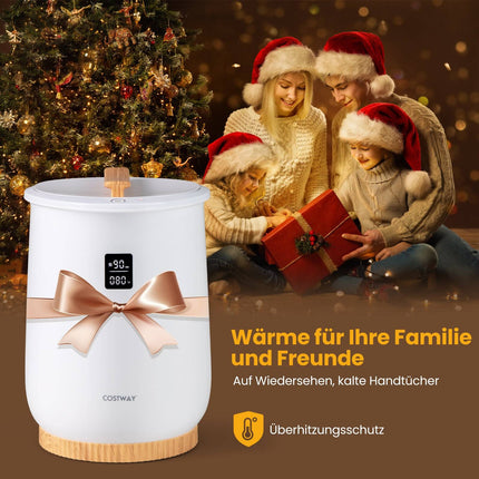 Handdoekverwarmer van 20 liter met led-display en timer