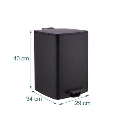 Kuchyňský pedálový koš 20L se soft-close víkem