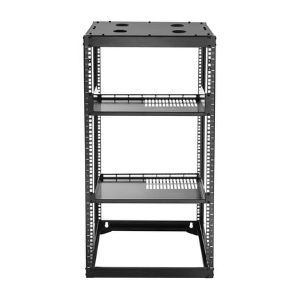 20U Open Frame Network Rack, 19-Inch, 585mm Depth