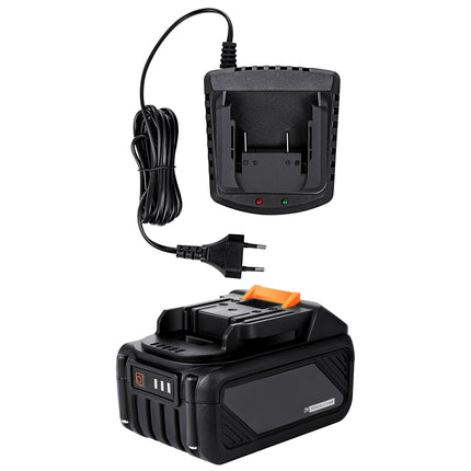20V Battery and Charger Kit, 4.0Ah Li-Ion, 220V