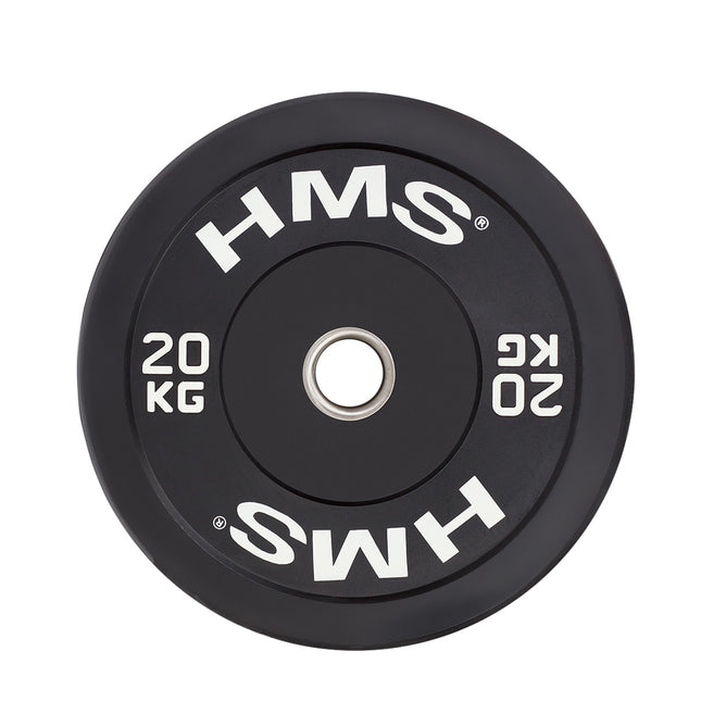 20 kg Black Olympic Bumper Plate