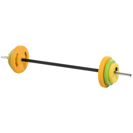 20kg Cast Iron Dumbbell Set, Non-Slip Handle