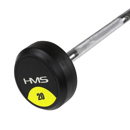 20 kg Rubber Coated Barbell – Gym Weightlifting Equipment