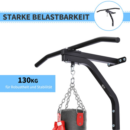 Nástěnný držák na boxy, ocel, nosnost 130 kg
