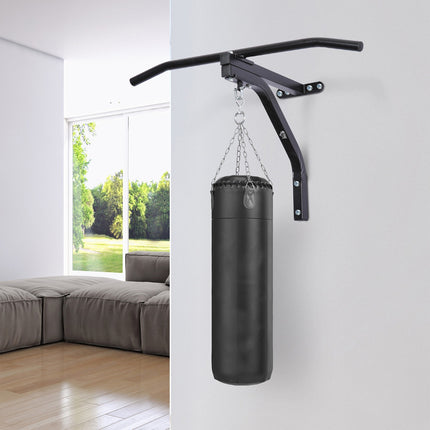 Nástěnný držák na boxy, ocel, nosnost 130 kg