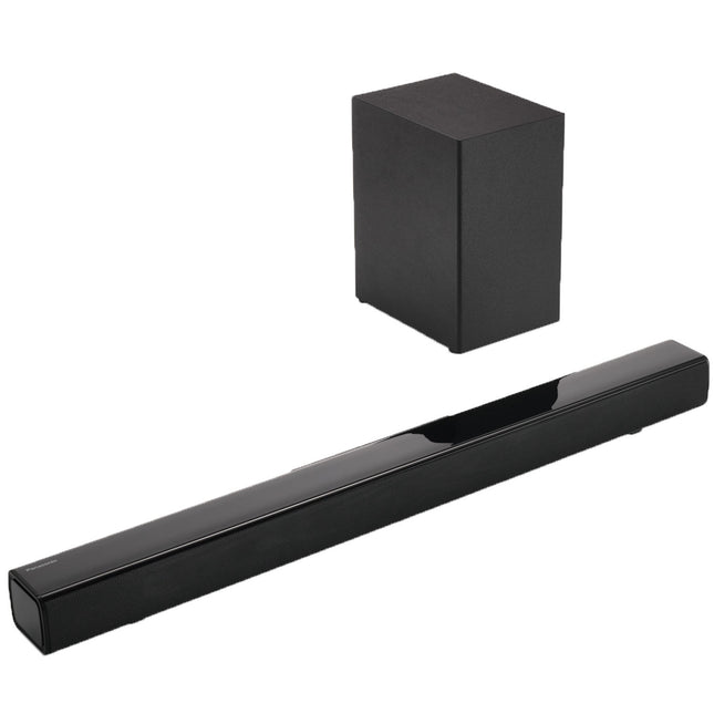 Soundbar 2.1, 100W, bezdrátový subwoofer, Bluetooth
