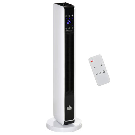 Elektrický teplovzdušný ohřívač 2200W, dálkové ovládání, časovač, oscilace