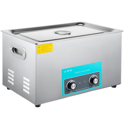 22L Ultrasonic Cleaner, 40kHz Stainless Steel, Heater Timer