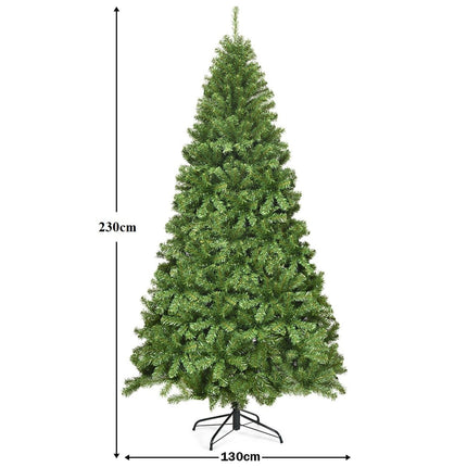 Umělý vánoční stromek 230 cm s kovovým stojanem