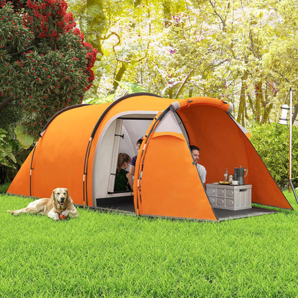 2-3-Personen-Campingzelt, wasserdicht, mit Tragetasche